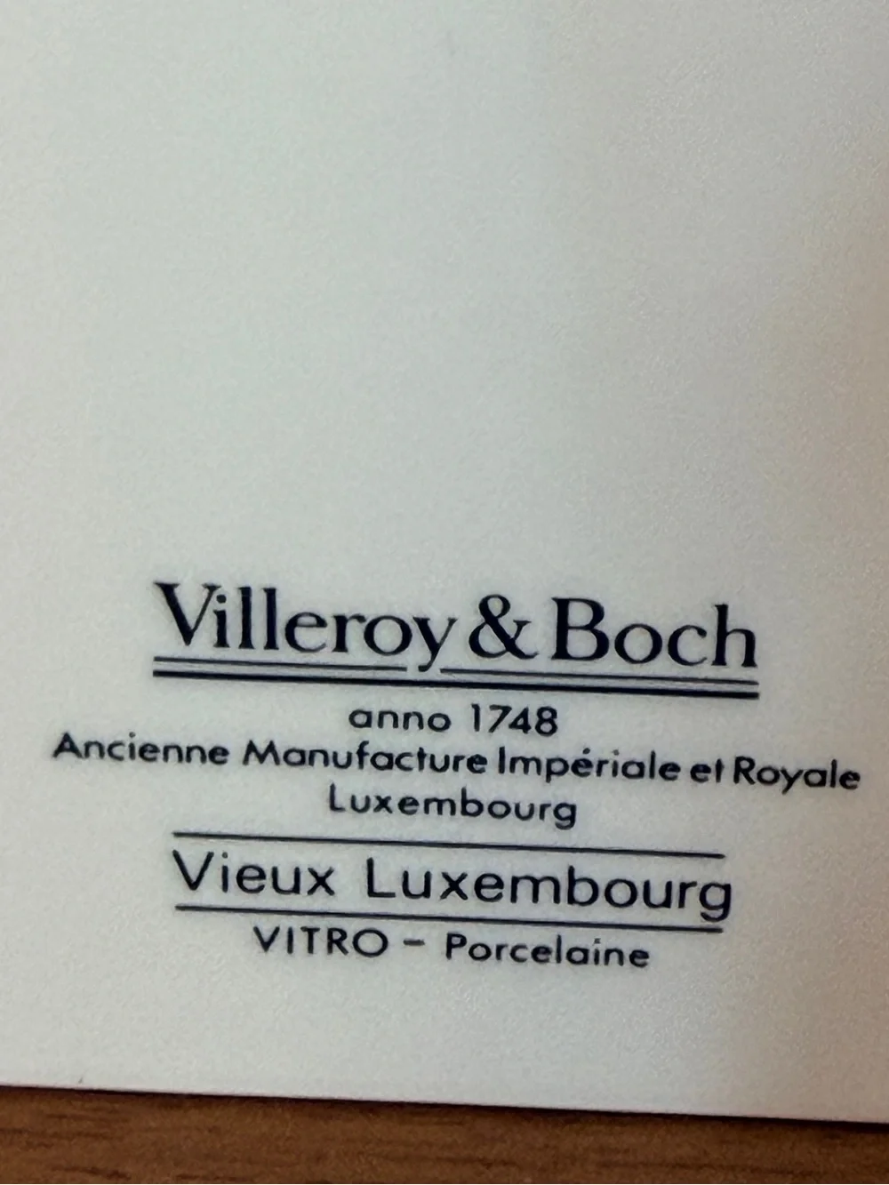 Villeroy & Boch please measurements